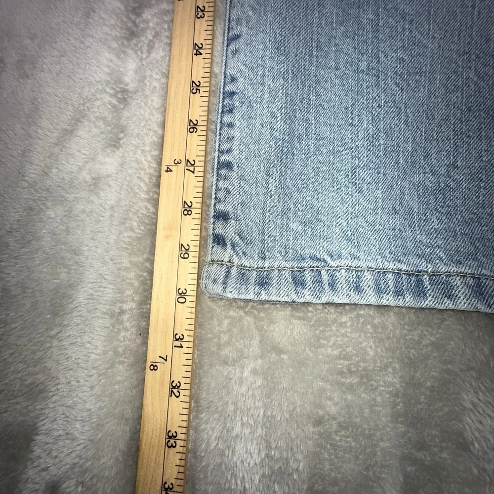 Tommy Hilfiger Jeans Relaxed Straight Leg‎ Women's 34x30 Blue Denim Vintage